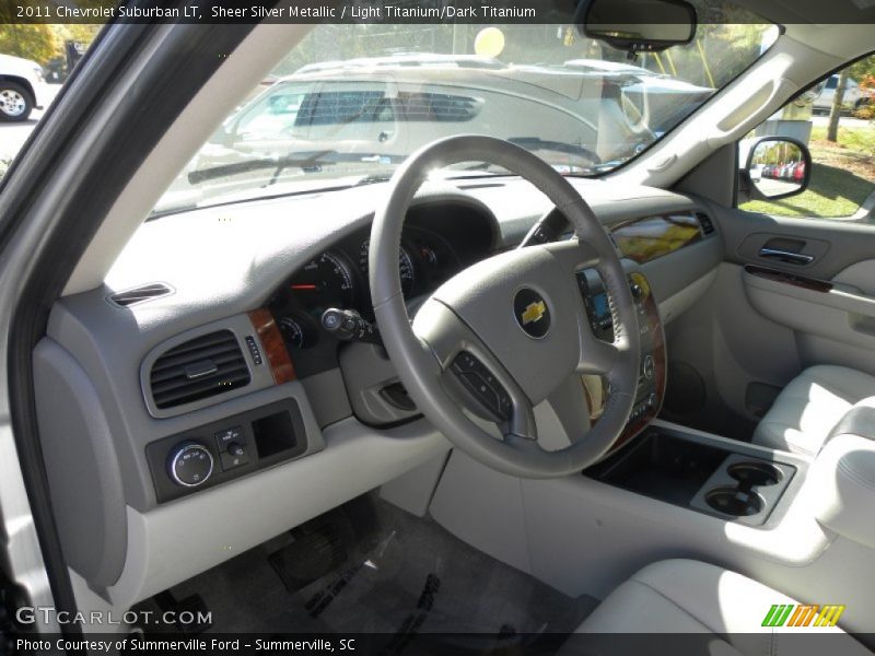 Sheer Silver Metallic / Light Titanium/Dark Titanium 2011 Chevrolet Suburban LT