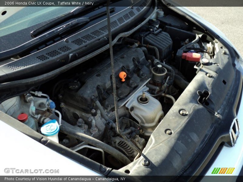 Taffeta White / Ivory 2006 Honda Civic LX Coupe