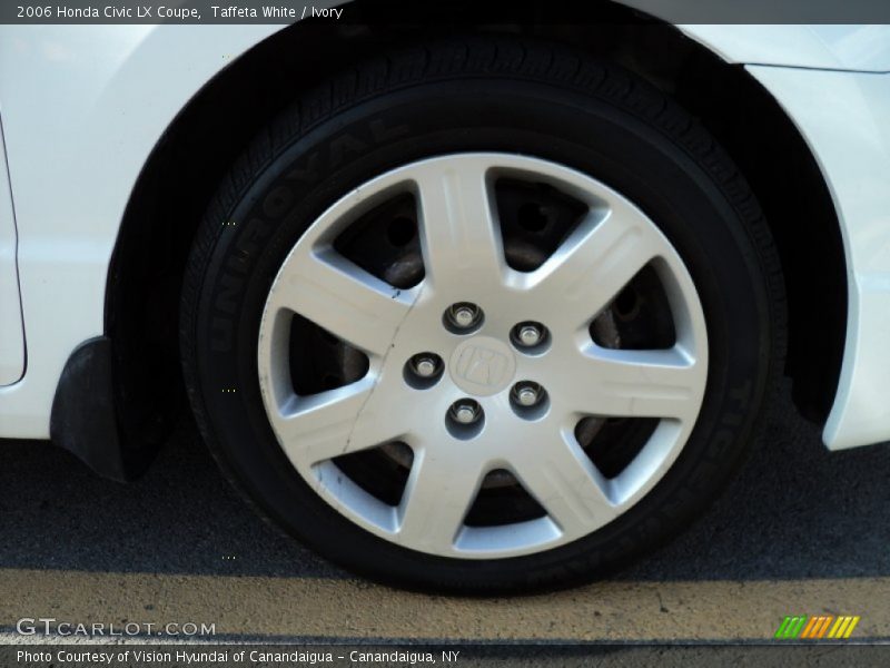 Taffeta White / Ivory 2006 Honda Civic LX Coupe