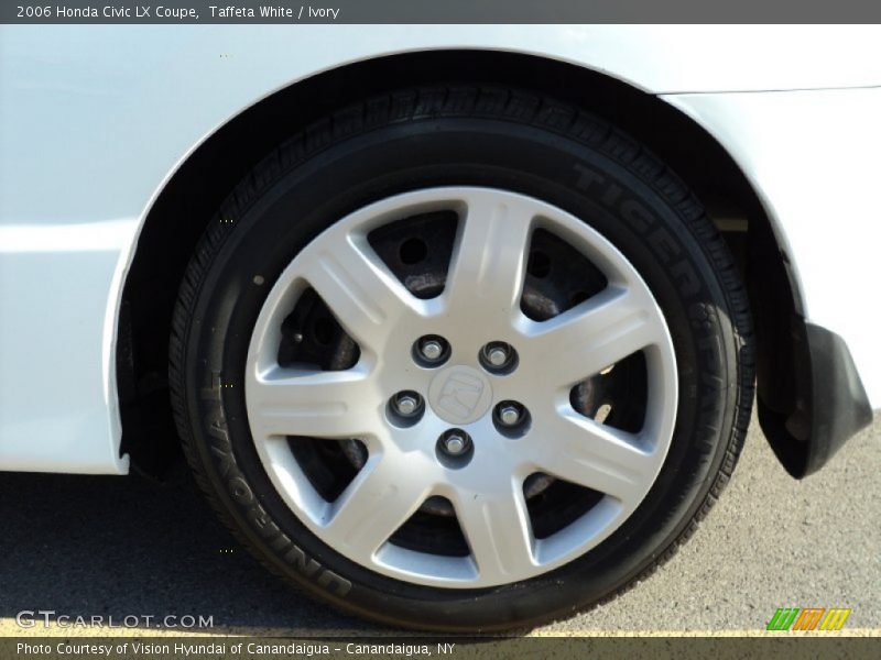 Taffeta White / Ivory 2006 Honda Civic LX Coupe