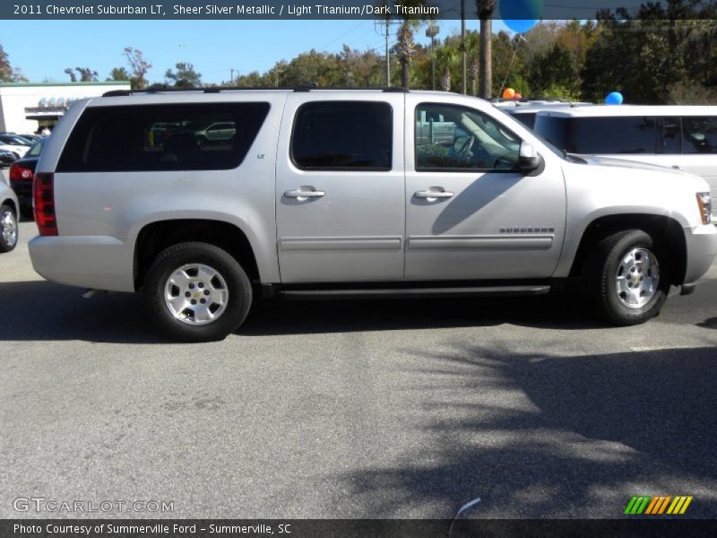 Sheer Silver Metallic / Light Titanium/Dark Titanium 2011 Chevrolet Suburban LT