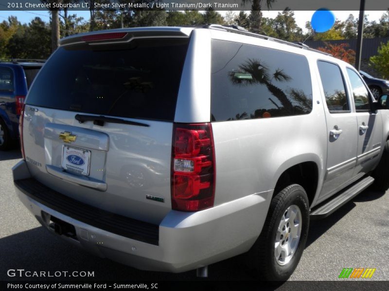 Sheer Silver Metallic / Light Titanium/Dark Titanium 2011 Chevrolet Suburban LT