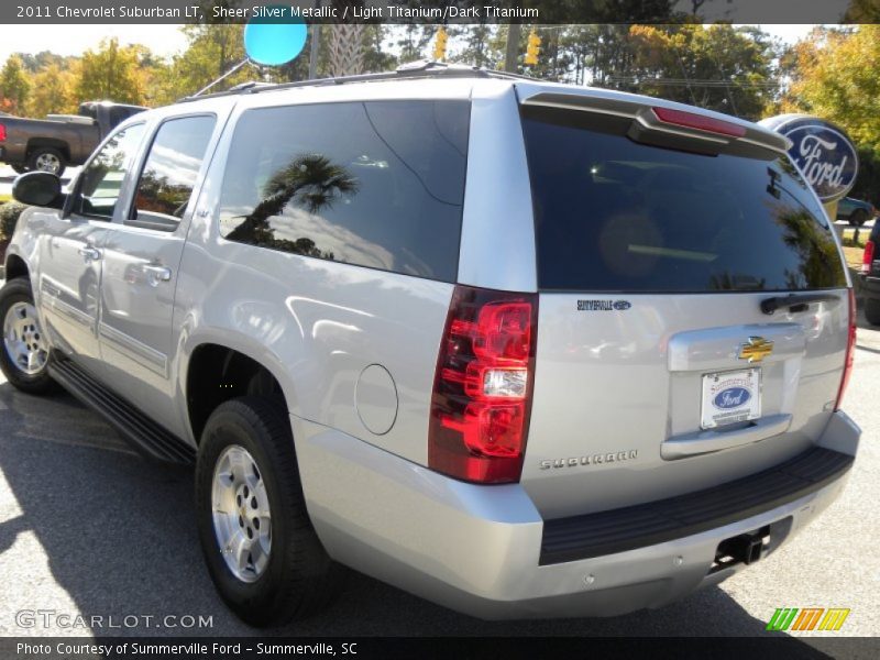 Sheer Silver Metallic / Light Titanium/Dark Titanium 2011 Chevrolet Suburban LT