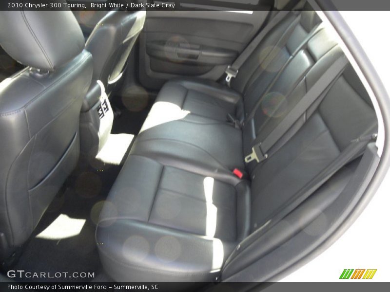 Bright White / Dark Slate Gray 2010 Chrysler 300 Touring