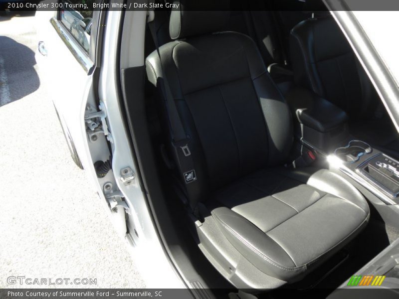 Bright White / Dark Slate Gray 2010 Chrysler 300 Touring
