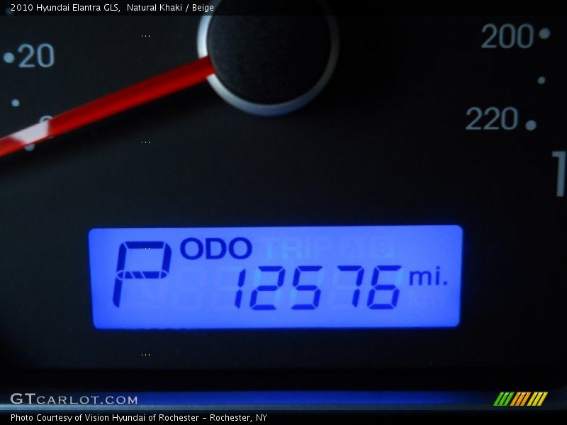 Natural Khaki / Beige 2010 Hyundai Elantra GLS