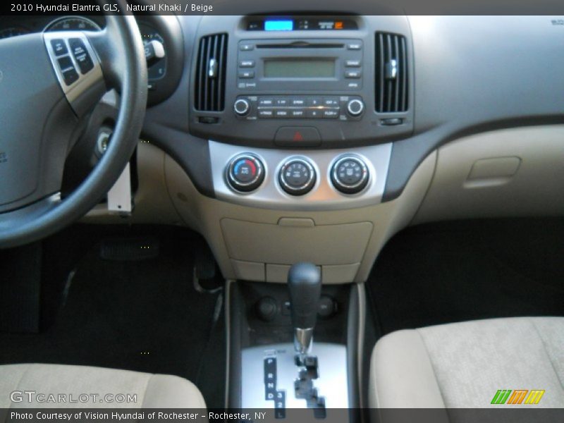 Natural Khaki / Beige 2010 Hyundai Elantra GLS