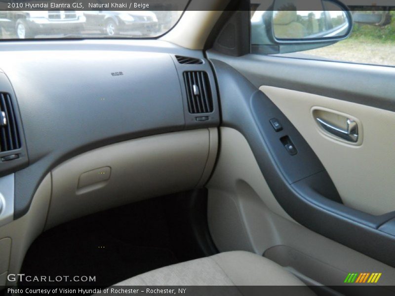 Natural Khaki / Beige 2010 Hyundai Elantra GLS