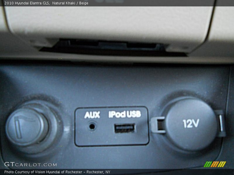 Natural Khaki / Beige 2010 Hyundai Elantra GLS