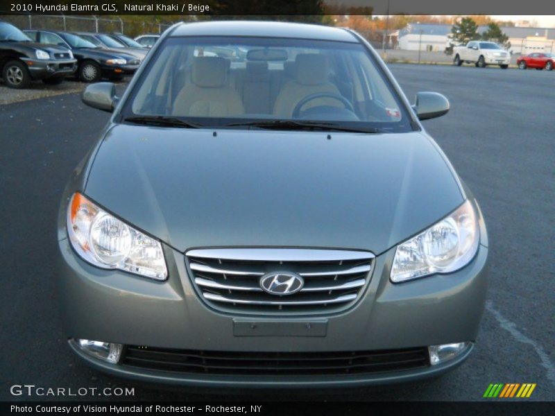 Natural Khaki / Beige 2010 Hyundai Elantra GLS