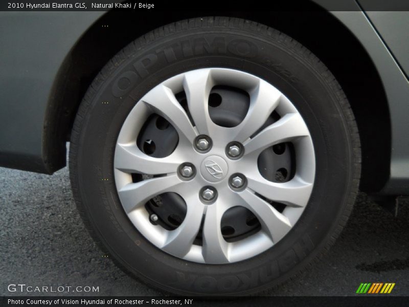 Natural Khaki / Beige 2010 Hyundai Elantra GLS