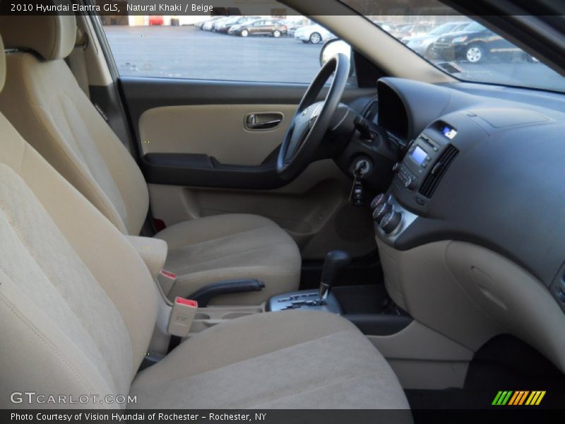 Natural Khaki / Beige 2010 Hyundai Elantra GLS