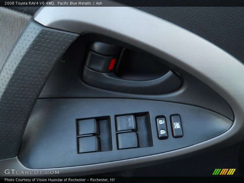 Pacific Blue Metallic / Ash 2008 Toyota RAV4 V6 4WD