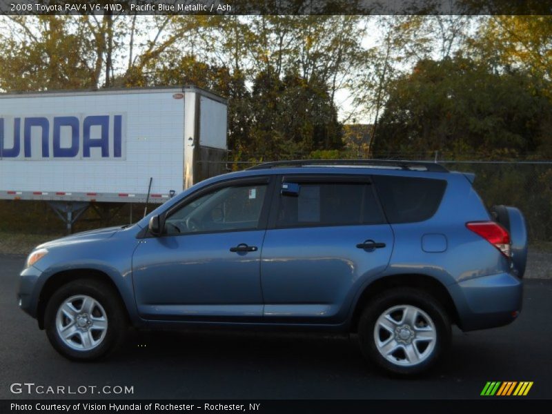 Pacific Blue Metallic / Ash 2008 Toyota RAV4 V6 4WD