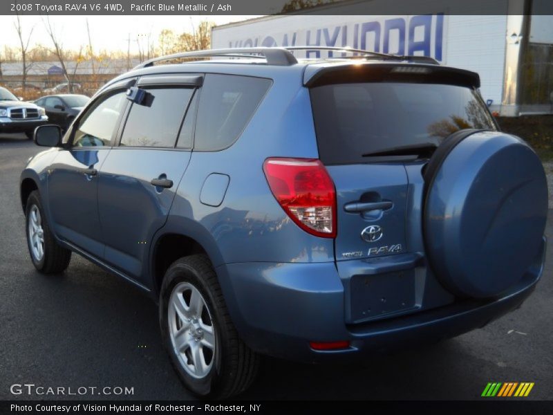 Pacific Blue Metallic / Ash 2008 Toyota RAV4 V6 4WD