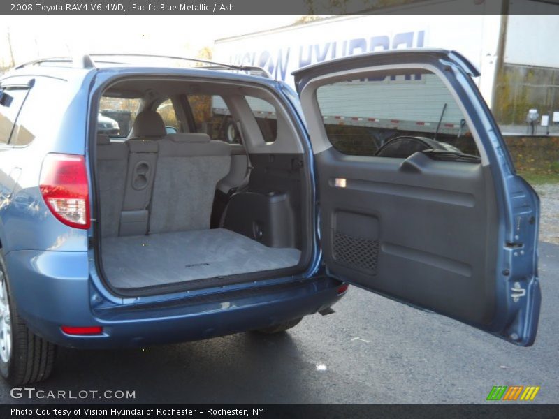 Pacific Blue Metallic / Ash 2008 Toyota RAV4 V6 4WD