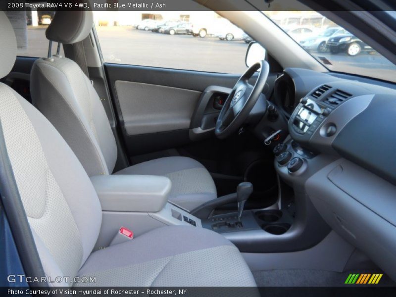 Pacific Blue Metallic / Ash 2008 Toyota RAV4 V6 4WD
