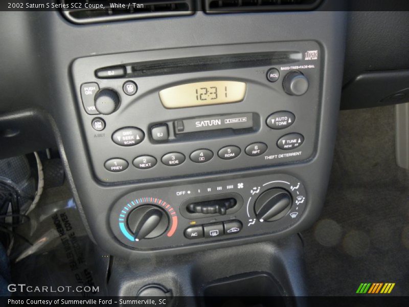 Controls of 2002 S Series SC2 Coupe
