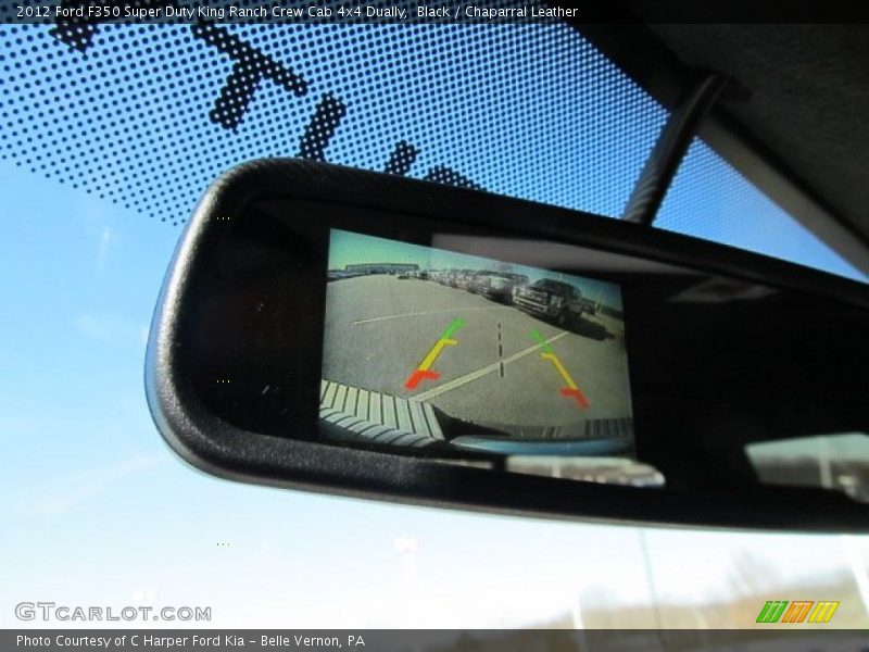 Black / Chaparral Leather 2012 Ford F350 Super Duty King Ranch Crew Cab 4x4 Dually