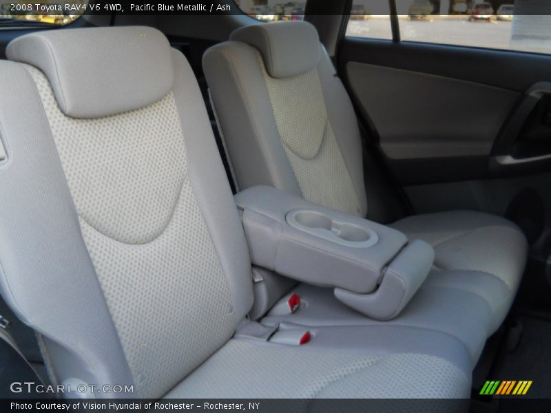 Pacific Blue Metallic / Ash 2008 Toyota RAV4 V6 4WD