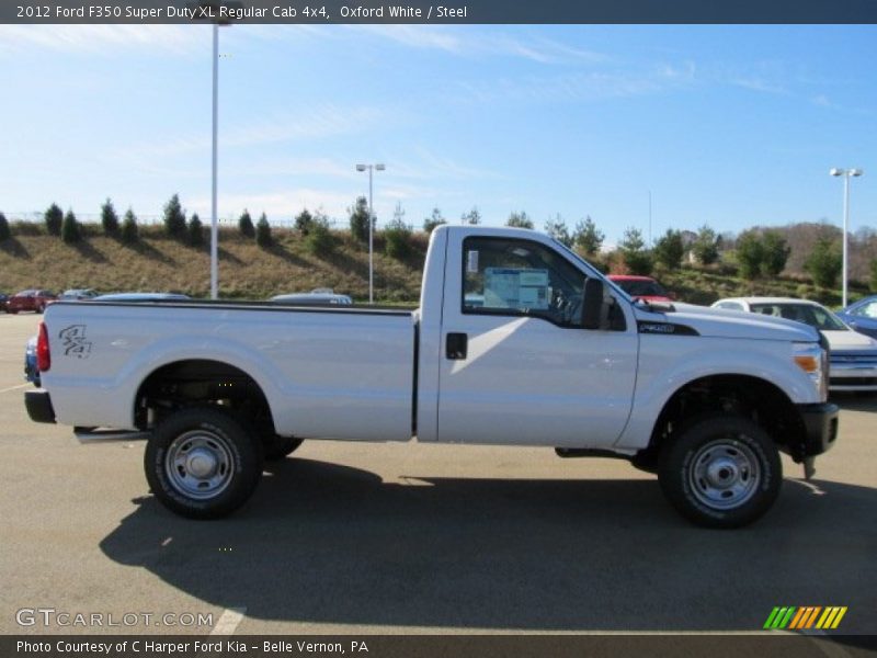 Oxford White / Steel 2012 Ford F350 Super Duty XL Regular Cab 4x4