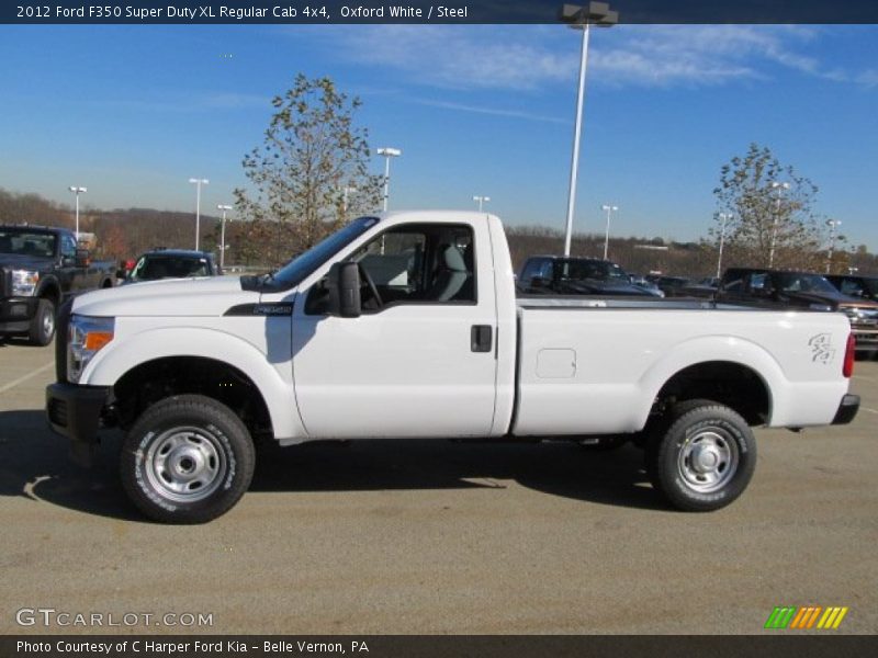  2012 F350 Super Duty XL Regular Cab 4x4 Oxford White