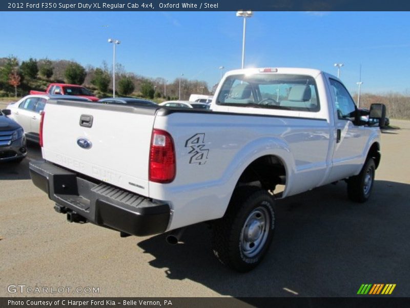 Oxford White / Steel 2012 Ford F350 Super Duty XL Regular Cab 4x4