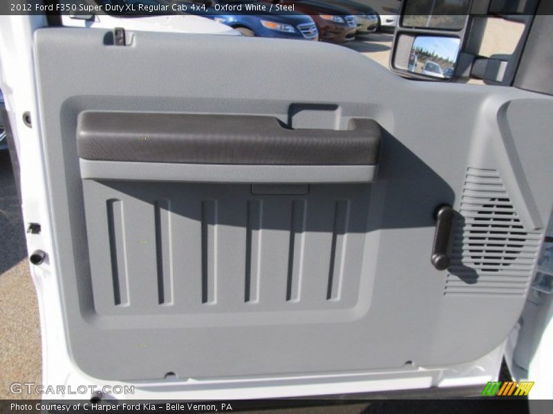 Oxford White / Steel 2012 Ford F350 Super Duty XL Regular Cab 4x4
