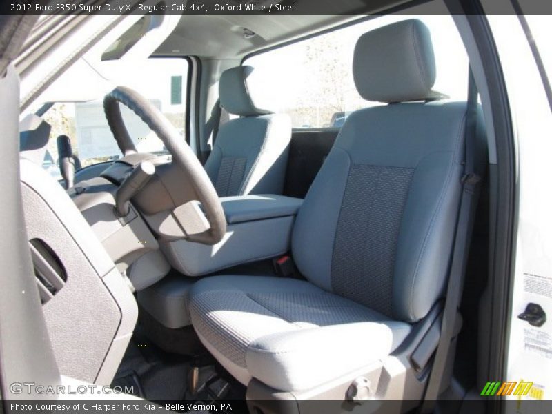 Oxford White / Steel 2012 Ford F350 Super Duty XL Regular Cab 4x4