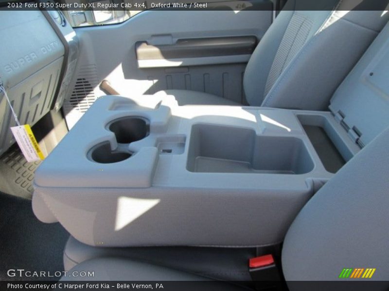 Oxford White / Steel 2012 Ford F350 Super Duty XL Regular Cab 4x4