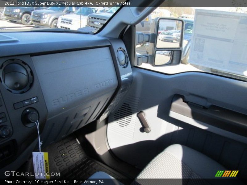 Oxford White / Steel 2012 Ford F350 Super Duty XL Regular Cab 4x4