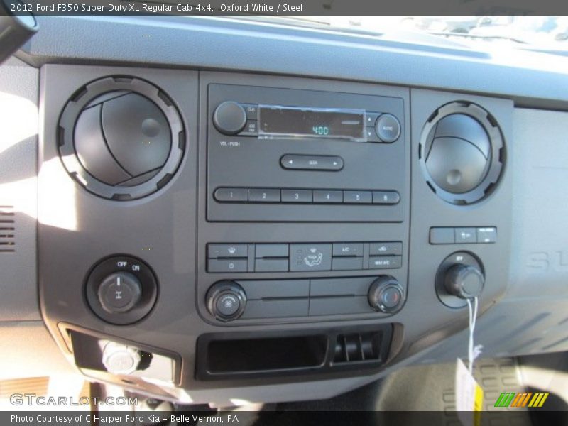 Oxford White / Steel 2012 Ford F350 Super Duty XL Regular Cab 4x4
