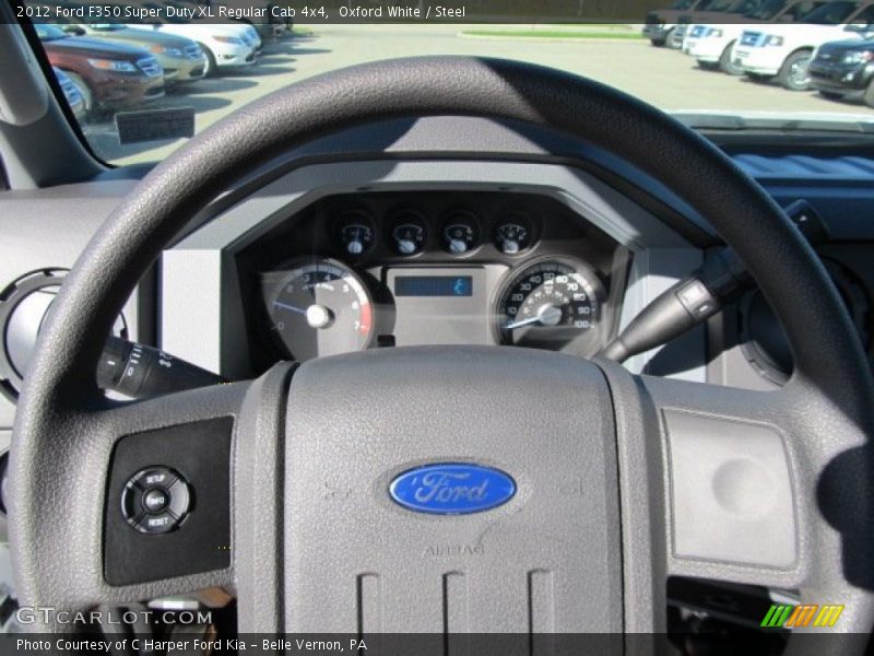 Oxford White / Steel 2012 Ford F350 Super Duty XL Regular Cab 4x4
