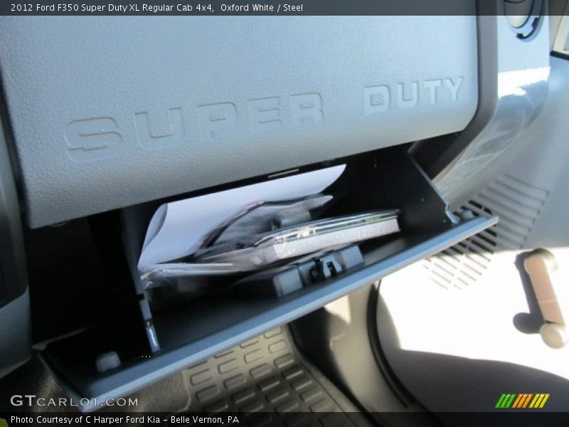 Oxford White / Steel 2012 Ford F350 Super Duty XL Regular Cab 4x4