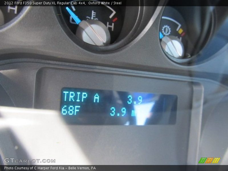 Oxford White / Steel 2012 Ford F350 Super Duty XL Regular Cab 4x4