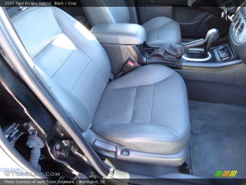 Black / Gray 2007 Ford Escape Hybrid
