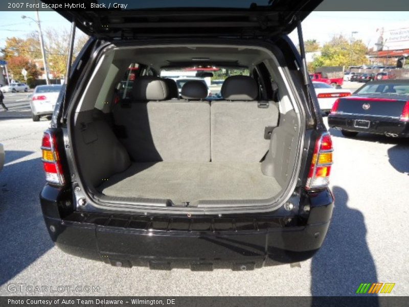 Black / Gray 2007 Ford Escape Hybrid