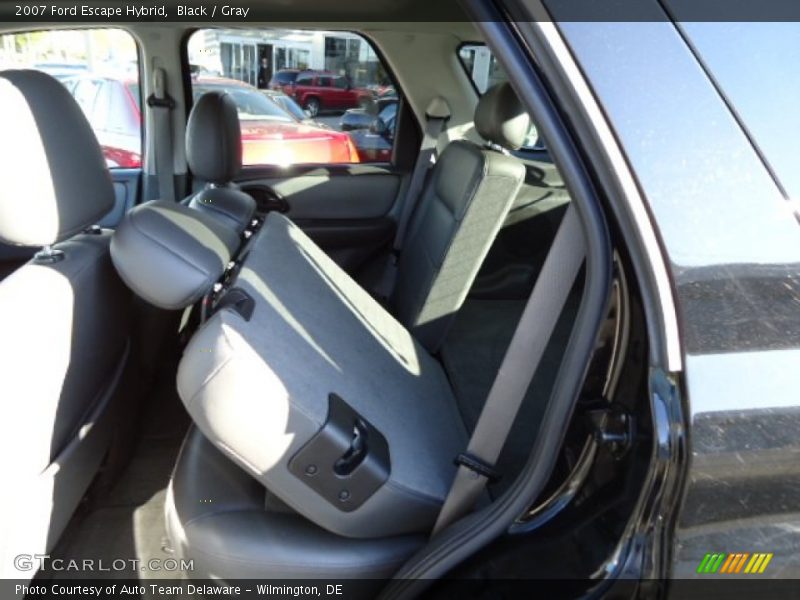 Black / Gray 2007 Ford Escape Hybrid