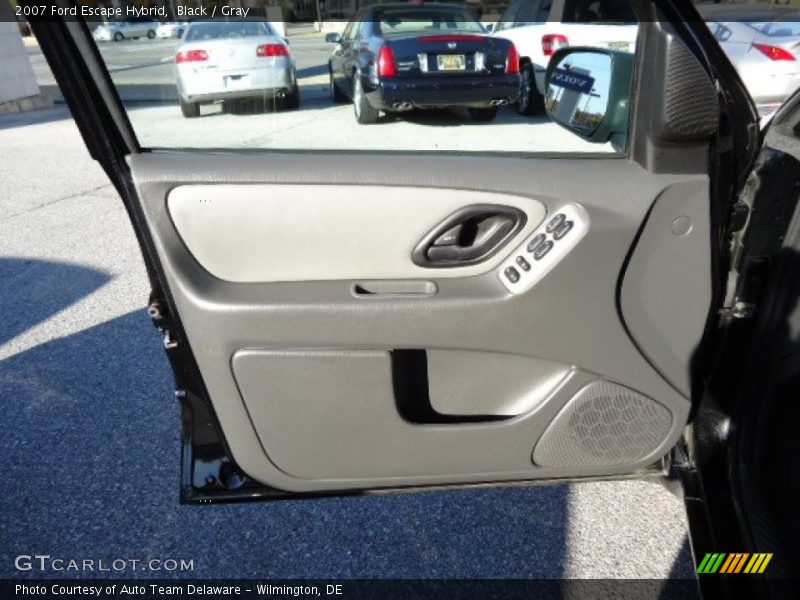 Black / Gray 2007 Ford Escape Hybrid