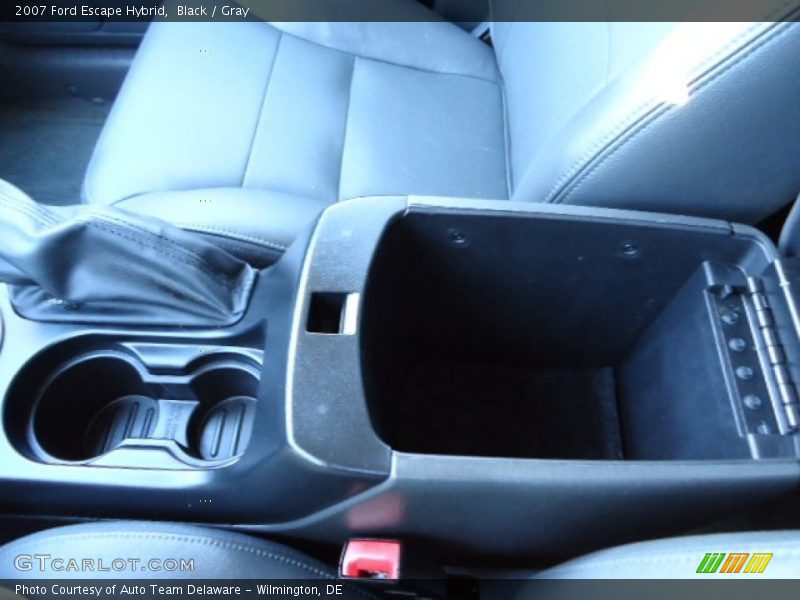 Black / Gray 2007 Ford Escape Hybrid