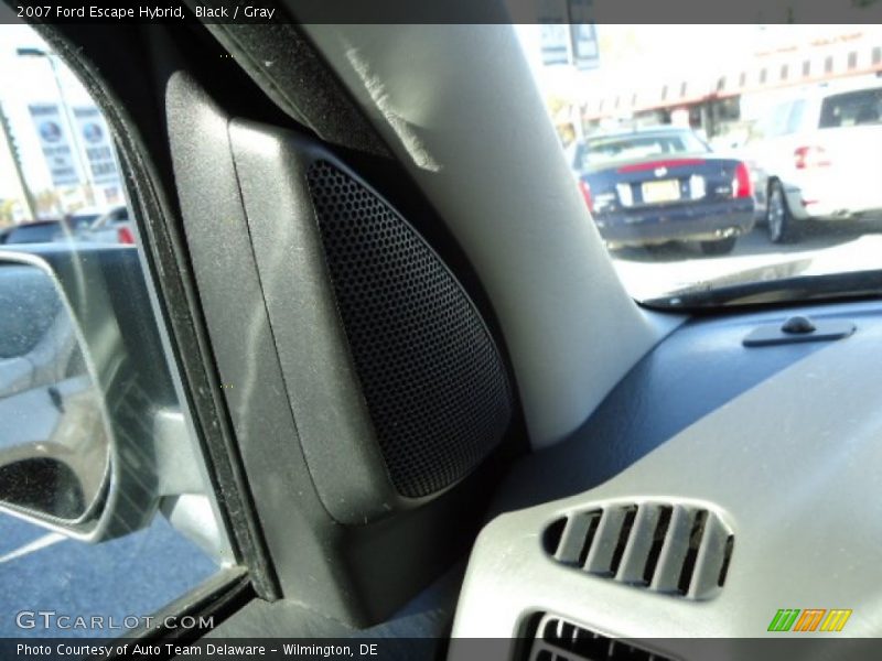 Black / Gray 2007 Ford Escape Hybrid