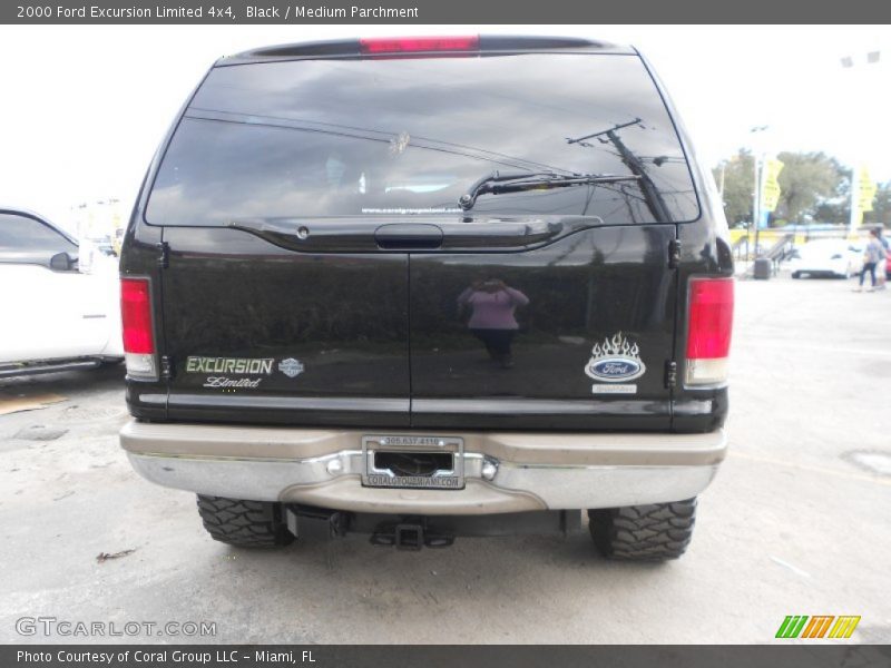 Black / Medium Parchment 2000 Ford Excursion Limited 4x4