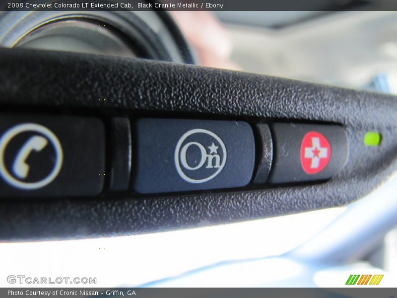 Black Granite Metallic / Ebony 2008 Chevrolet Colorado LT Extended Cab
