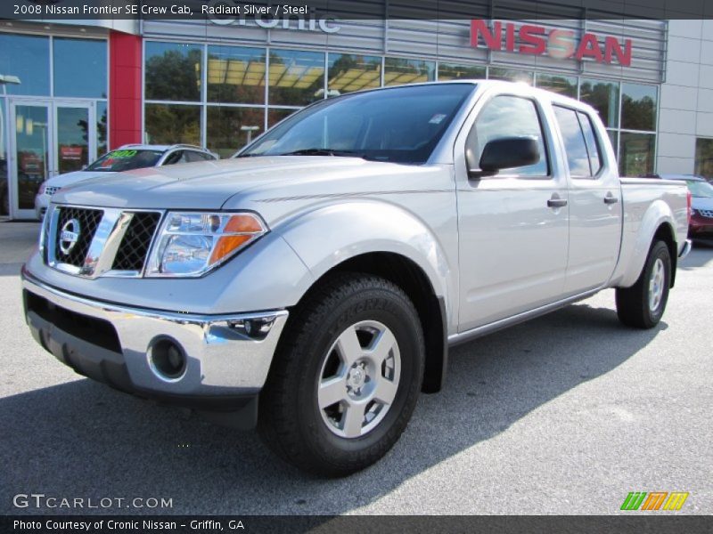 Radiant Silver / Steel 2008 Nissan Frontier SE Crew Cab