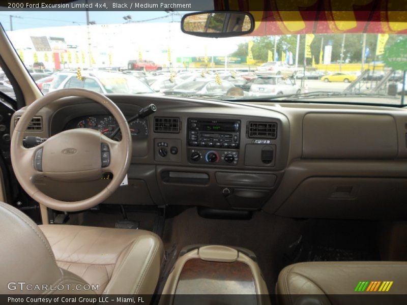 Black / Medium Parchment 2000 Ford Excursion Limited 4x4