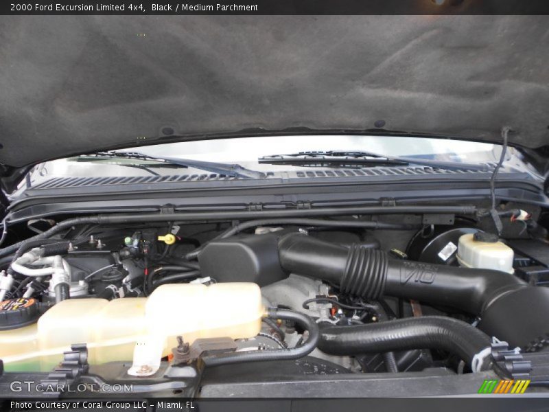 Black / Medium Parchment 2000 Ford Excursion Limited 4x4