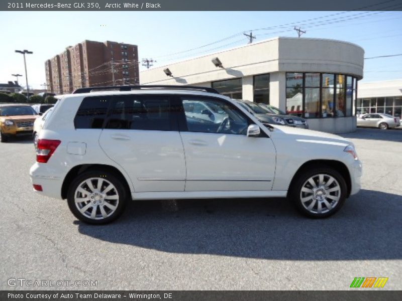 Arctic White / Black 2011 Mercedes-Benz GLK 350