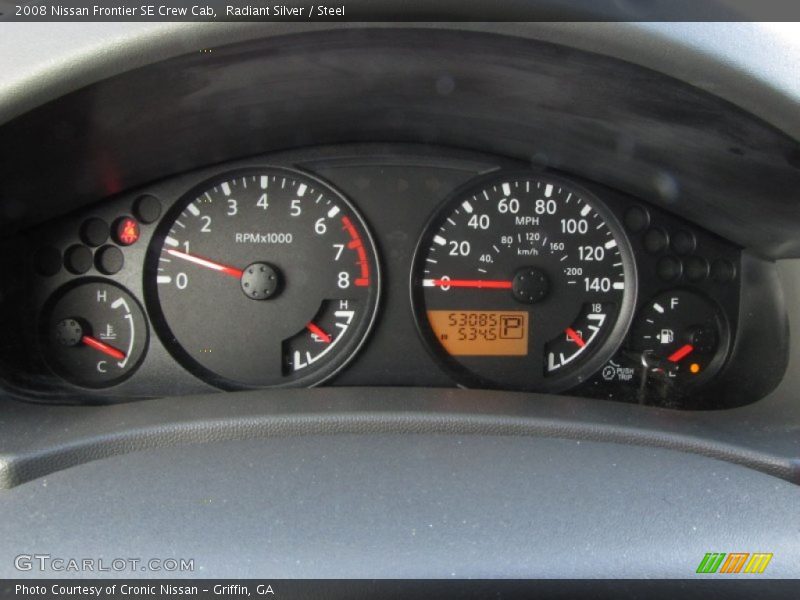 Radiant Silver / Steel 2008 Nissan Frontier SE Crew Cab