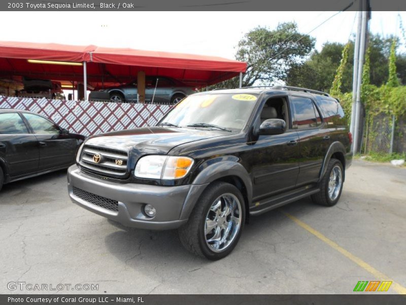 Black / Oak 2003 Toyota Sequoia Limited