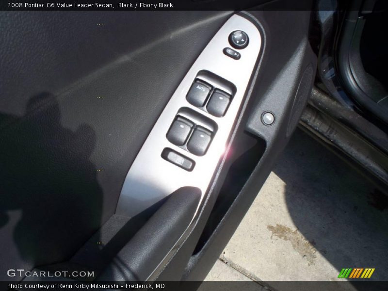 Black / Ebony Black 2008 Pontiac G6 Value Leader Sedan